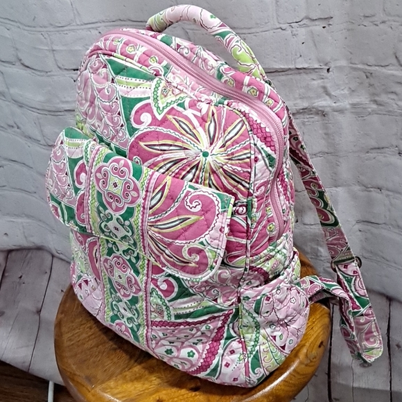 Vera Bradley Pinwheel Pink Backpack